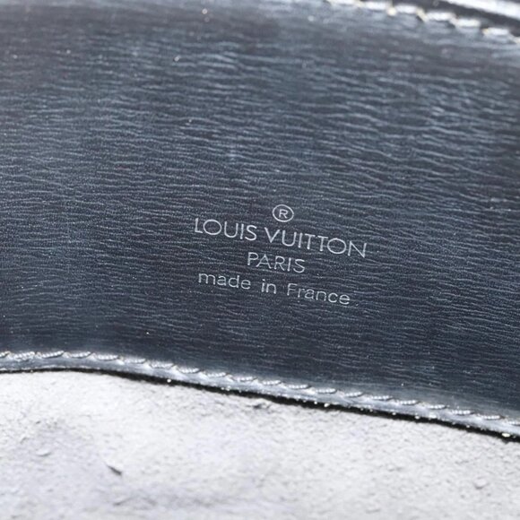 LOUIS VUITTON Epi Cluny Shoulder Bag Black M52252 LV Auth 115278 - Picture 10 of 16